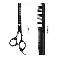 Thinning Shears Thinning Scissors 6.7 Inch Stainless Steel Hair Cutting Scissors Professional Haircut Trimming Texturizing Blending Scissors Barber Home Use Hairdressing Scissors for Women Men Kids-thumb1