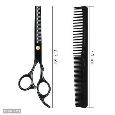 Thinning Shears Thinning Scissors 6.7 Inch Stainless Steel Hair Cutting Scissors Professional Haircut Trimming Texturizing Blending Scissors Barber Home Use Hairdressing Scissors for Women Men Kids-thumb2