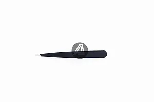 Tweezers, McoMce Tweezer, Eyebrow Tweezers Made of Stainless Steel, Ideal for Pesky Stray Hairs, Eyebrow Shaping, Double Eyelid Patches, Black-thumb3