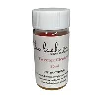 The Lash Co. Tweezer Cleaning Tool Solution/Liquid Adhesive Remover  2 Spongeballs (1 bottle 30 ml)-thumb2