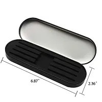 Professional Tweezers Storage Case Activated Sealed Box Eyelash Extension Tools Container, 1 Pc, Black-thumb3