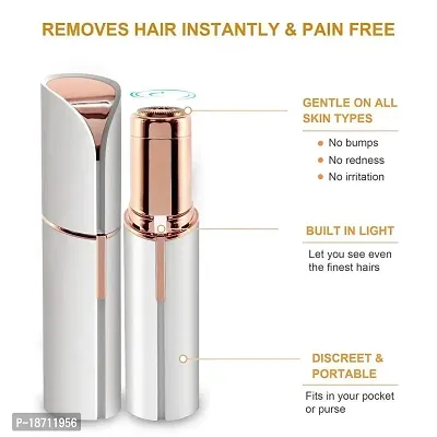 Karissa 5-In-1 Electric Epilator Women Hair Removal Trimmer Shaving Machine for Eyebrow, Face, Underarms and Bikini Hair Remover pain free sensitive touch trimmer for women and men (5 in 1 trimmer)-thumb2