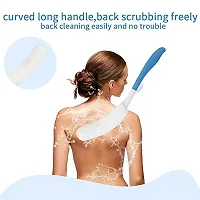 Back Scrubber For Shower|15.35?euro;?Long Anti-Slip Silicone Curved Handle Bath Brush|Bath sponge|Great Ergonomics Suitable For Elderly/Fat people/Pregnant/After surgery Aid |Produced by Tylola-thumb1