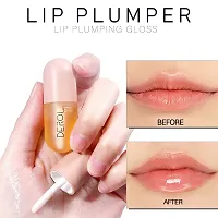 DEROL Lip Plumper by Vafee, Natural Lip Plumper and Lip Care Serum, Lip Enhancer for Fuller, Lip Mask, Beautiful Fuller, Hydrating  Reduce Fine Lines 5.5ML (Day Night) (1 pack)-thumb1