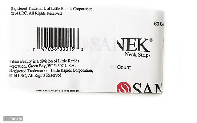 SANEK Neck Strips 60 count (6 Pack)-thumb2