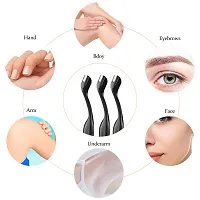 20 Pieces Eyebrow Razors Eyebrow Shaper Facial Trimmer Small Blade Size Dermaplaning Tool for Women Men Makeup Face Too,Black-thumb3