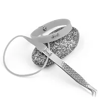 Lash Tweezers Protector Bracelet Wristband Silver-thumb1