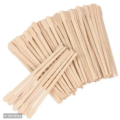 200 Pcs Wax Sticks, Skinny Wax Sticks, Eyebrow Wax Applicator Sticks Applicator Face and Eyebrows Hair Removal Stick-thumb0