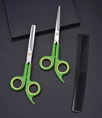 Home Hair Cutting Scissors Thinning Shears Set ? HITOPTY Razor Edge Hairdressing Scissors and 26-Teeth Texture Kits w/Comb for Professionals Beginners Barber Salon School Haircuts-thumb4