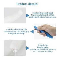 Back Scrubber For Shower|15.35?euro;?Long Anti-Slip Silicone Curved Handle Bath Brush|Bath sponge|Great Ergonomics Suitable For Elderly/Fat people/Pregnant/After surgery Aid |Produced by Tylola-thumb2