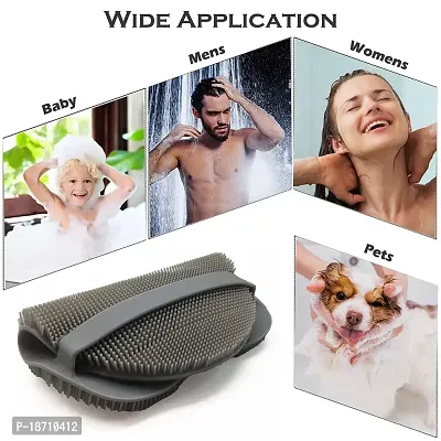 RamPula Silicone Body Brush Loofah Shower Sponge-thumb5