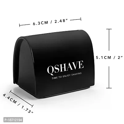 QSHAVE Blade Disposal Case Safe Storage Bank for Used Safety Razor Blades 2 PCS-thumb2