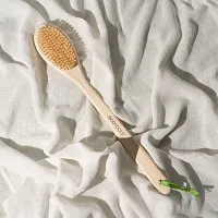 Eco Tools Bamboo Bristle Bath Brush, Brown-thumb4