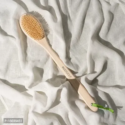 Eco Tools Bamboo Bristle Bath Brush, Brown-thumb5