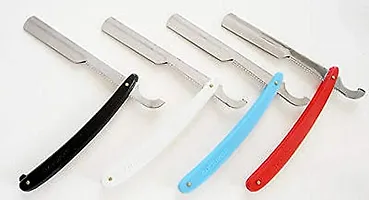 6 x Turkish Cut Throat Razor/Straight Modern Shaving Shavette (6 pcs Perma-Sharp razor blade (Gift)-thumb3