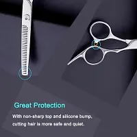 Hair Thinning Shears, Hair Cutting Scissors (6.7 Inches) with Fine Adjustable Tension Screw and 1 Piece Wipe Cloth-thumb3