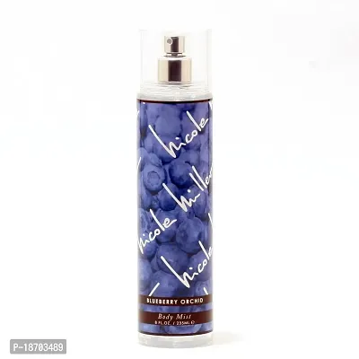 Nicole Miller Body Mist, Blueberry Orchid, 8 Fluid Ounce-thumb2