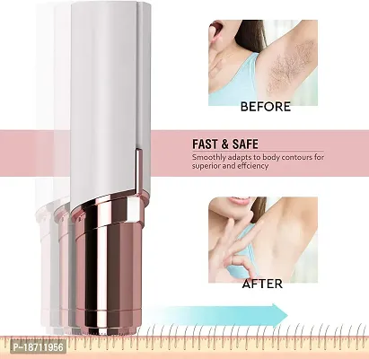 Karissa 5-In-1 Electric Epilator Women Hair Removal Trimmer Shaving Machine for Eyebrow, Face, Underarms and Bikini Hair Remover pain free sensitive touch trimmer for women and men (5 in 1 trimmer)-thumb3