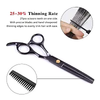 Hair Cutting Scissors Thinning Shears, Professional Haircut Scissors Stainless Steel, 6.5 Inches Sharp Barber Scissors, Hair Cutting Shears for Women, Men, Adults and Kids, Hair Scissors-thumb3