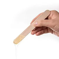 Xujia Large All Natural Wax Applicator Sticks 4 Inch (Pack of 200)-thumb3