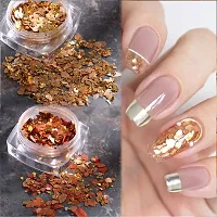 3D Nail Art Supplies Sticker Crushed Mica Sea Shell Foil Flake Mixed Natural Nail Decorations Mermaid Irregular Paillette for Manicures Beauty Salon-thumb2