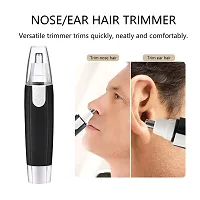 Painless Ear and Nose Hair Trimmer, Electric Nose Hair Shaver, Portable Facial Hair Clippers for Men and Women, Battery-Operated Nose Hair Remover-thumb4