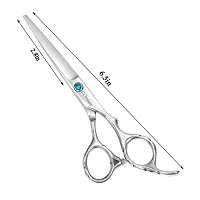 CCbeauty Hair Cutting Scissors Shears 6 Inch 9cr Stainless Steel Hairdressing Scissors Professional Salon Barber Haircut for Women Man Kids Home  Family Use??OElig;with One Comb-thumb2