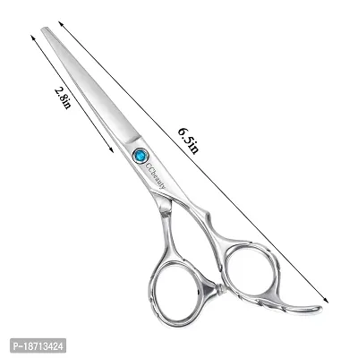 CCbeauty Hair Cutting Scissors Shears 6 Inch 9cr Stainless Steel Hairdressing Scissors Professional Salon Barber Haircut for Women Man Kids Home  Family Use??OElig;with One Comb-thumb3