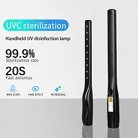 Portable UV Sanitizer Light, Handheld Waterproof USB Ultraviolet Disinfection Lamp for Hotel Household Wardrobe Toilet Car Pet Area Travel-thumb1