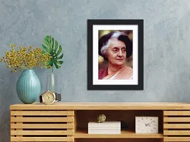 inspire TA Indira Gandhi Inspirational Poster Congress Party Office Photo Frame Painting For Room Wall Frames, Wall Painting, Multicolour, Abstract (SET 1, 12 X 9 INCH) (Indira Gandhi)-thumb1