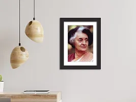 inspire TA Indira Gandhi Inspirational Poster Congress Party Office Photo Frame Painting For Room Wall Frames, Wall Painting, Multicolour, Abstract (SET 1, 12 X 9 INCH) (Indira Gandhi)-thumb3