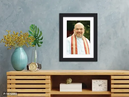 inspire TA Amit Shah Inspirational Poster BJP office Photo Frame Painting For Room Wall Frames, Wall Painting, Multicolour, Abstract (SET 1, 12 X 9 INCH) (Amit Shah)-thumb2