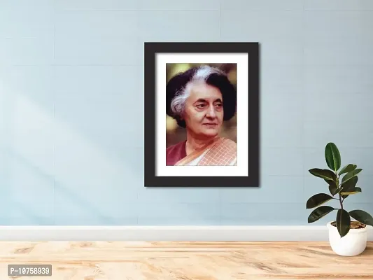 inspire TA Indira Gandhi Inspirational Poster Congress Party Office Photo Frame Painting For Room Wall Frames, Wall Painting, Multicolour, Abstract (SET 1, 12 X 9 INCH) (Indira Gandhi)-thumb5