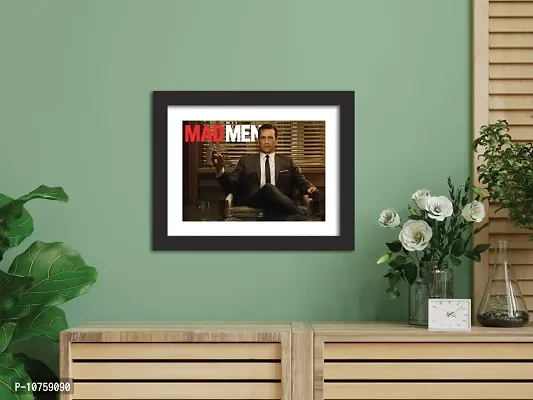 inspire TA Madmen Web Series Poster A Hollywood Movie Poster Collection Photo Framed Painting ( 12 X 9 Inch)-thumb4