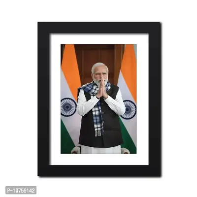 inspireTA Narendra Modi Inspirational Poster Photo Frame Painting For Room Wall Frames, Wall Painting, Multicolour, Abstract (SET 1, 12 X 9 INCH)