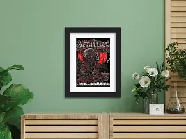 inspire TA Metallica Rock Band Poster Vintage Music Band Painting Wall Frame, Laminated Poster With Black Frames (12 X 9 INCH)-thumb3