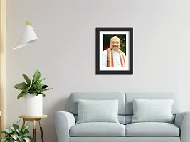 inspire TA Amit Shah Inspirational Poster BJP office Photo Frame Painting For Room Wall Frames, Wall Painting, Multicolour, Abstract (SET 1, 12 X 9 INCH) (Amit Shah)-thumb2