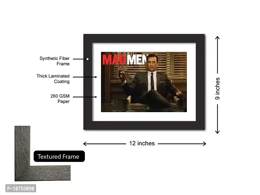 inspire TA Madmen Web Series Poster A Hollywood Movie Poster Collection Photo Framed Painting ( 12 X 9 Inch)-thumb5