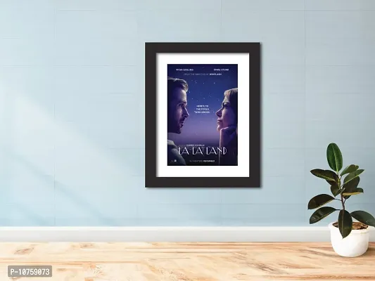 inspire TA La La Land Movie Poster A musical romance film Vintage Movie Poster Motivational Cinema Poster For Room Wall Frames, Wall Painting, Abstract (12 inches x 9inches)-thumb5