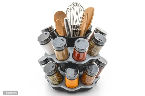 Revolving Spice Rack Masala Rack Spice Container Masala Container Spice Box 16 Jars