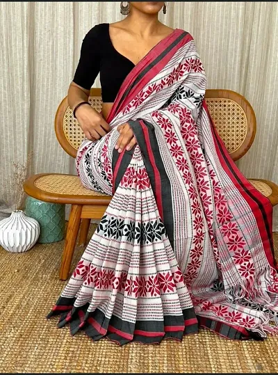 Stylish Saree with Blouse piece For Women