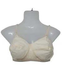 BELLUS Stylish Basic Cotton Bra for Adults (Pack of 4) Size-36 or 90 cm Variation Size-38 or 95 cm (90 cm) White-thumb3