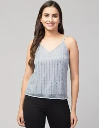 Classic Lace Embellished Tops for Women-thumb1