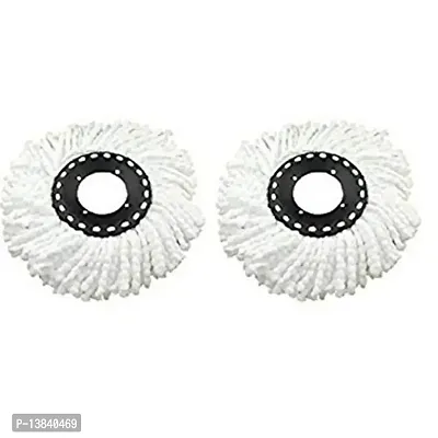 SOLOME Mop Replacement Refill for 360 Rotating Spin Mop Cleaner (Pack of 2)-thumb0