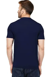 NEUV Men's Solid T-Shirt with a Classic Fit (L, Royal Blue)-thumb1