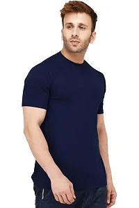 NEUV Men's Solid T-Shirt with a Classic Fit (L, Royal Blue)-thumb2