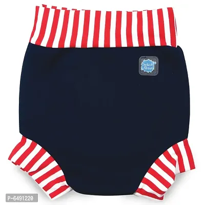 Splash About Happy Nappy Navy/Red Stripe-Small-thumb0