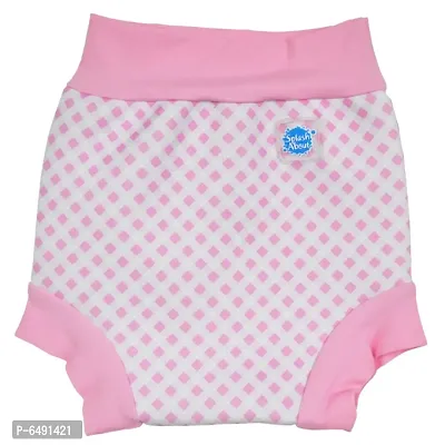 Splash About Happy Nappy Pink Gingham-Small