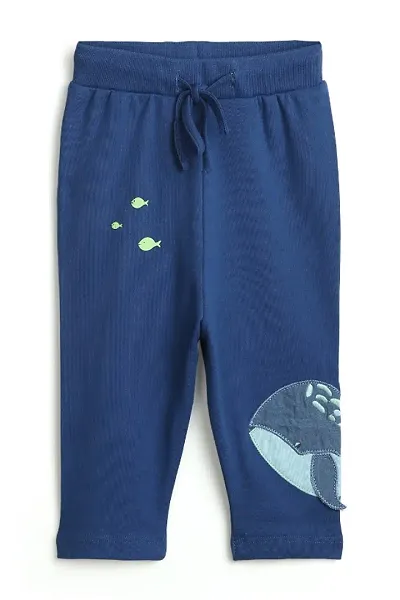 Classic Cotton Printed Track Jogger for Kids