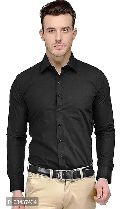 Stylish Cotton Blend Casual Shirt for Men-thumb0